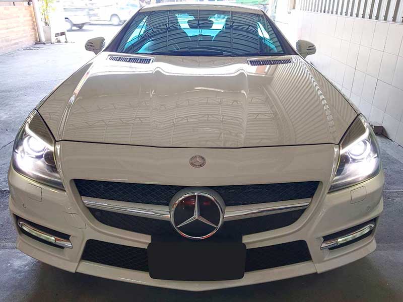 Benz SLK200 R172 แอร์ไม่เย็น