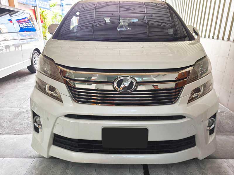 Toyota Vellfire แอร์ไม่เย็น