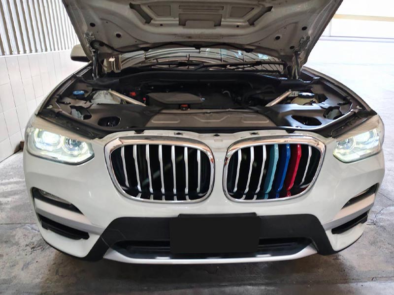 ซ่อมแอร์ BMW X3 G01 ลมแอร์ไม่เท่ากัน