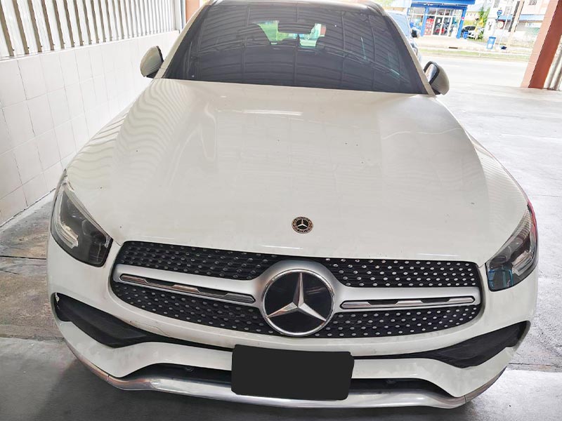 ซ่อมแอร์ Benz GLC 300e W253 แอร์ไม่เย็น