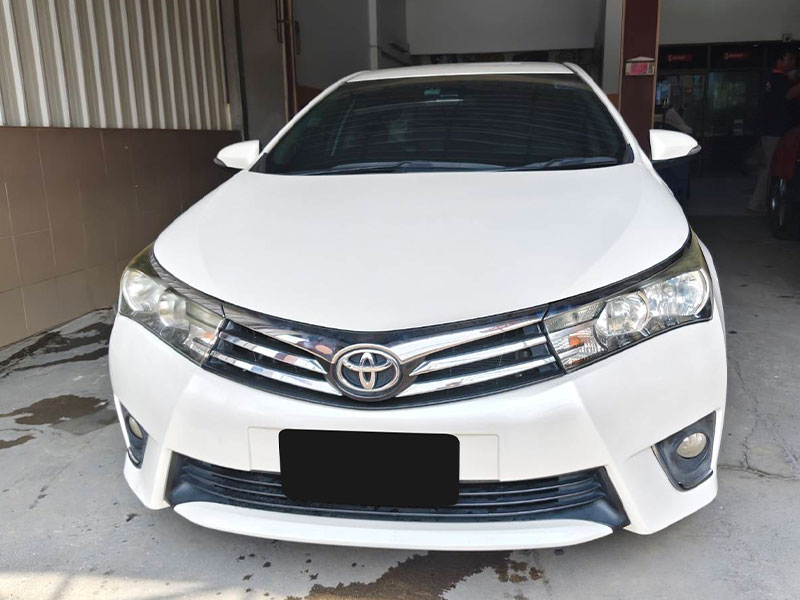 ซ่อมแอร์ Toyota Altis แอร์ไม่เย็น